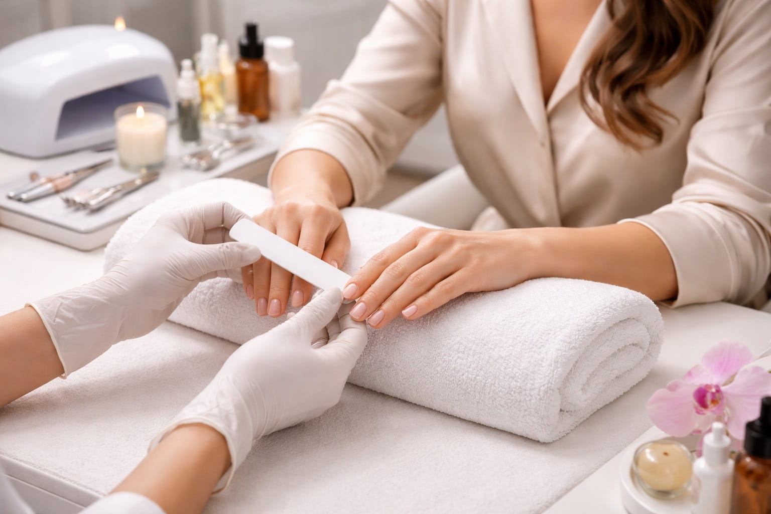 aura guzellik el bakimi protez tirnak kalici oje ankara sevda meseci