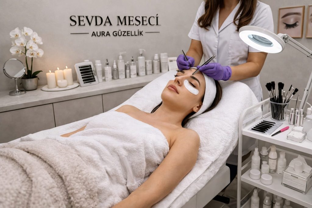 goz kirpik kas uygulamalari ankara aura guzellik sevda meseci
