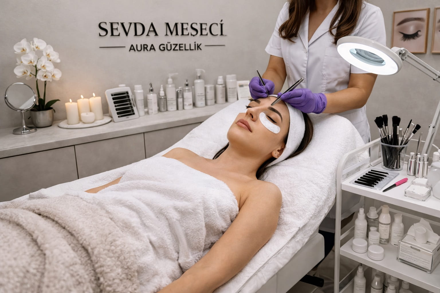 goz kirpik kas uygulamalari ankara aura guzellik sevda meseci